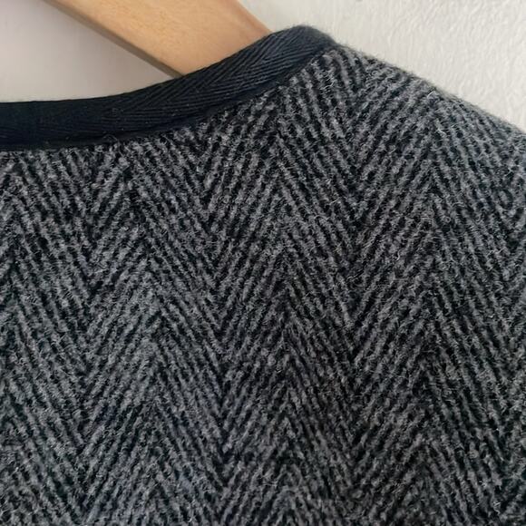J.Crew Wool-blend Herringbone Lady Jacket Heathered Grey Herringbone - Picture 12 of 15